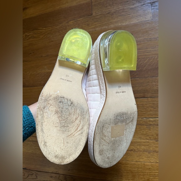 Simone Rocha ballet flats with clear heel. Size 40. Worn once. Perfect condition - Picture 6 of 11